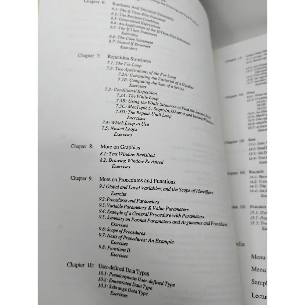 Vintage Problem Solving With Pascal On The Macintosh By Dr. T.K. Lim, 1992